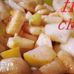 A picture of Simple fruit chaat.