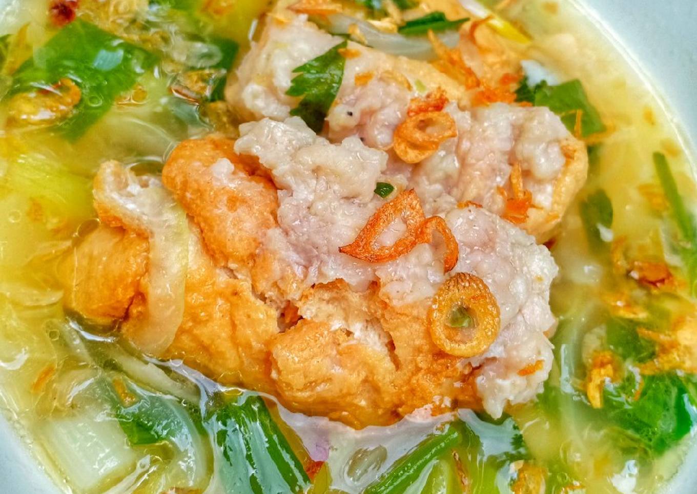 Tahu Bakso Kuah