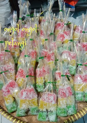 Foto resep Ongol ongol pelangi