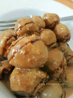 Foto resep Cilok Kanji Isi Telur Puyuh