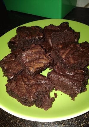 Foto resep Shiny brownies satu telur