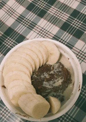 รูปของ Sticky oat pudding 🍫😋