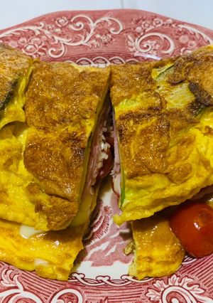 O poză a rețetei Omleta cu dovlecel zucchini !.