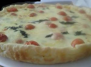 Foto principal de Tarta caprese con jamón