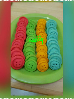 صورة لوصفة بسكويت الازرار ♡♡buttons biscuits ♡♡