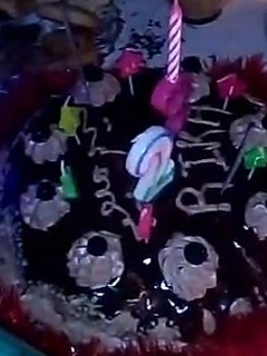 صورة لوصفة كيكة عيد ميلاد روعة