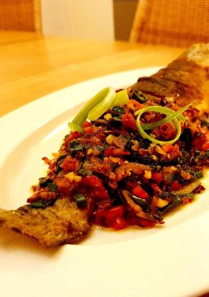 Foto resep 24. Ikan Goreng Crispy Sambal Minyak Kelapa