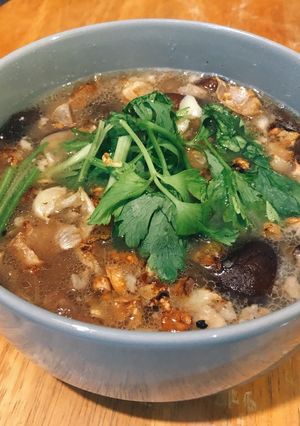 รูปของ ข้าวต้มหมูสับเห็ดหอม
