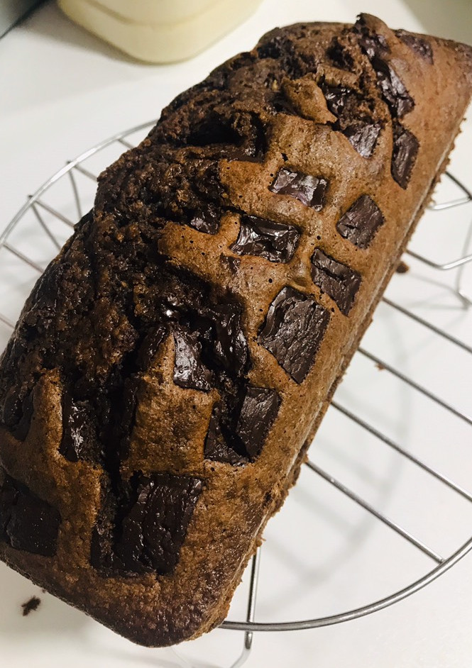 Una foto de Bizcocho de chocolate saludable 😋