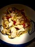 Dinde au wok