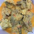 Gulai nangka + ayam + kacang panjang