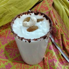 Banana smoothie A picture of Banana smoothie.