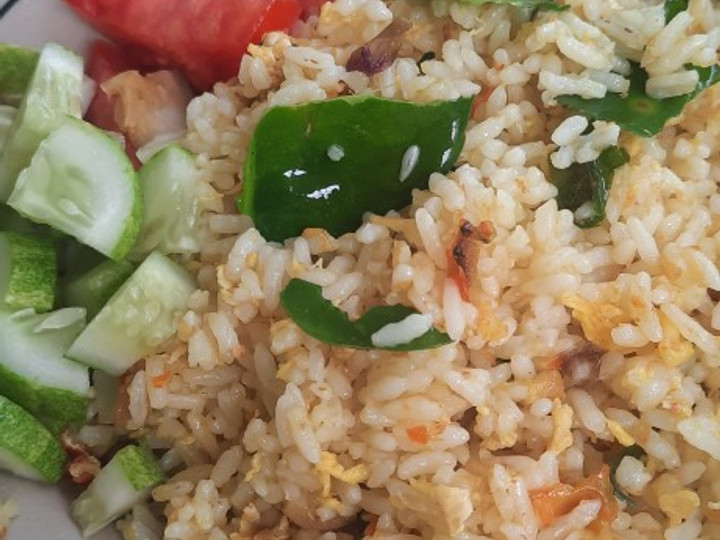 Resep Nasi goreng kuning daun jeruk enaaak Anti Gagal
