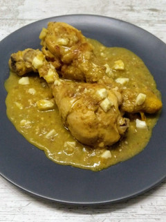 Una foto de Pollo en pepitoria