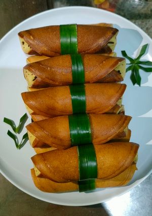 Foto resep 446. Serabi Pisang