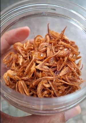 Foto resep Bawang Goreng Renyah (tanpa tepung)