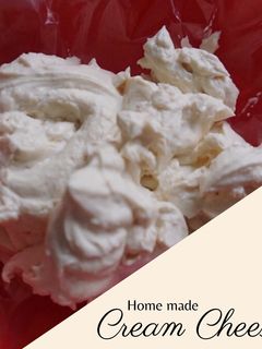 Foto resep Home made cream cheese 2 bahan mudah