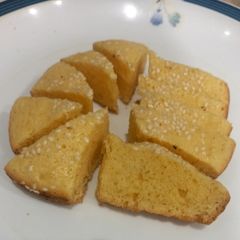 A picture of Vanilla cake, 1 egg recipe.