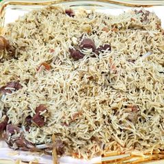 A picture of Mutton Yakhni Pulao.