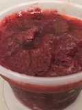 Dulce de fresas
