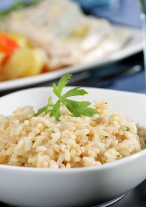 Una foto de Arroz pilaf