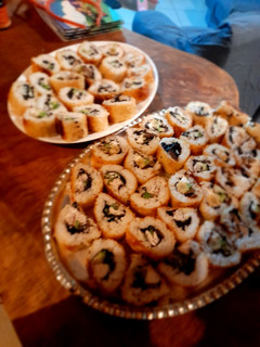 Una foto de Sushi panko casero