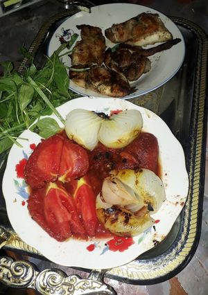 صورة لوصفة صدر دجاج مشوي على الفحم