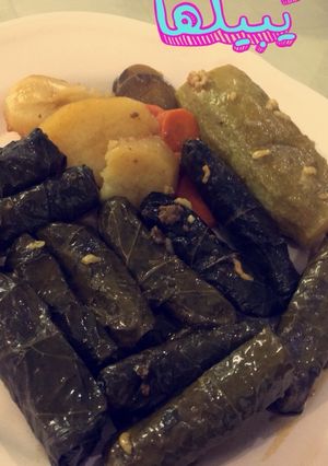 صورة لوصفة دولمة 😋💜