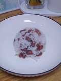 Nasi Kacang Merah (Brenebon) Kukus