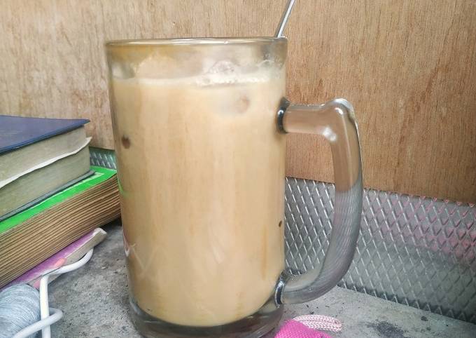 Resep Es kopi susu kekinian Resep Es kopi susu kekinian