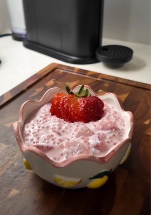 A picture of 5-ingredient Strawberry Sago.