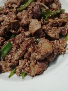 صورة لوصفة الكبد والقوانص