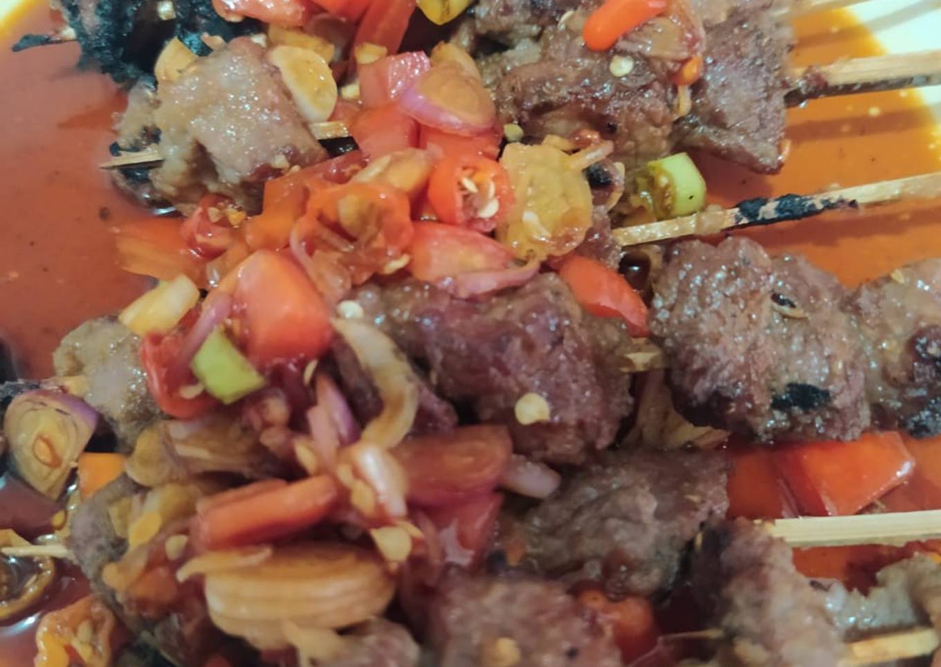 Sate Kambing Bumbu Kecap