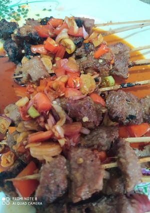 Foto resep Sate Kambing Bumbu Kecap