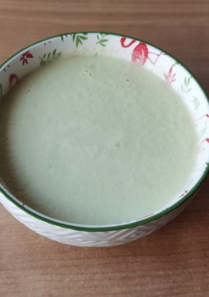 Una foto de Gazpacho de melón