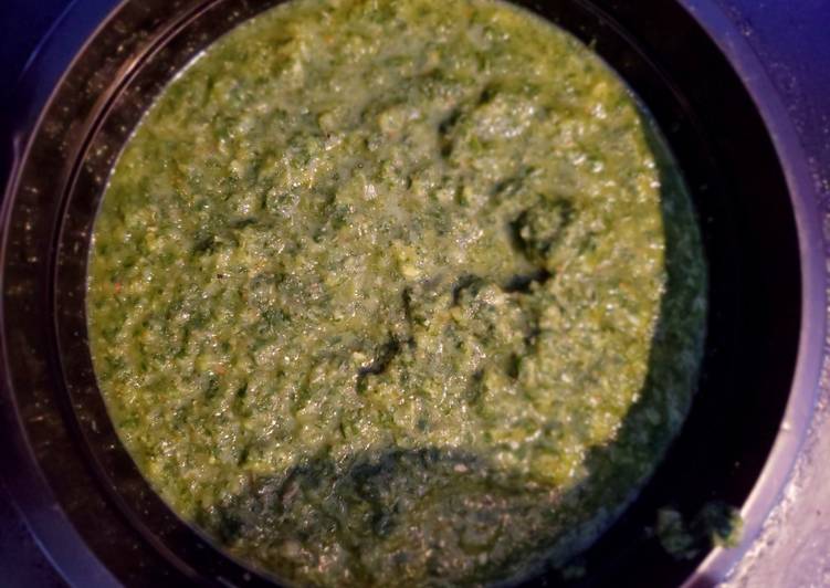 Recipe of Homemade Mint chutney