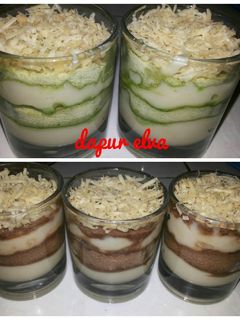 Foto resep Cheese Cake Milo/Green Tea Lumer
