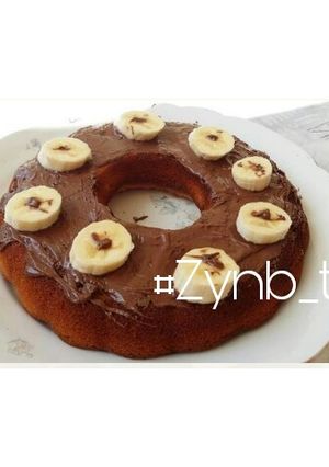 صورة لوصفة كيك على قشطة