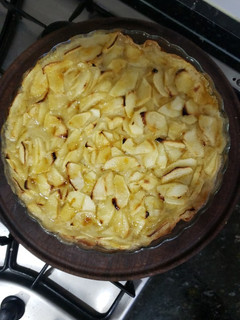 Una foto de Tarta de manzana dulce