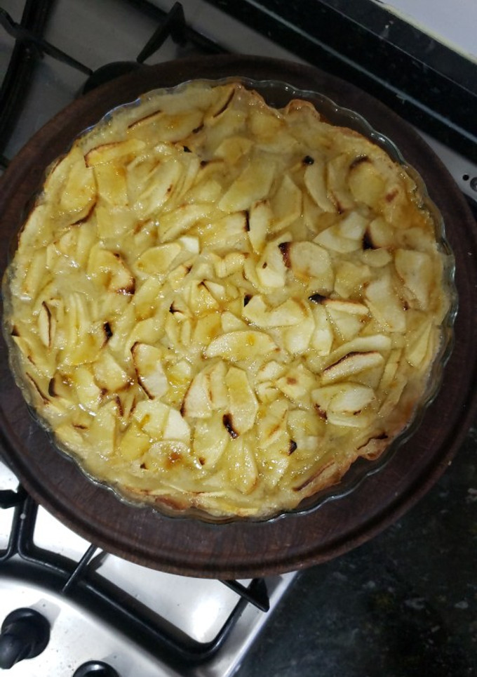 Una foto de Tarta de manzana dulce