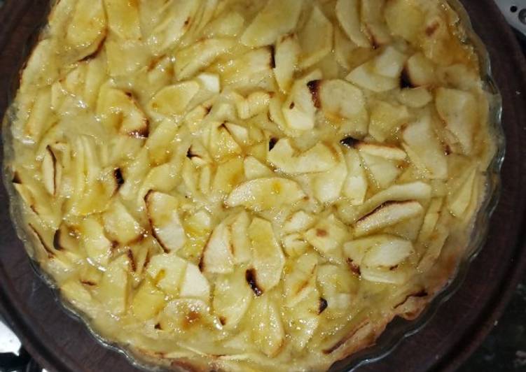 Simple Way to Make Any-night-of-the-week Tarta de manzana dulce