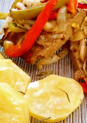 Una foto de Bifes de hígado al horno