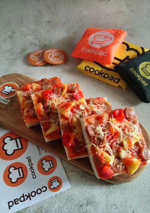 Foto resep Pizza roti tawar