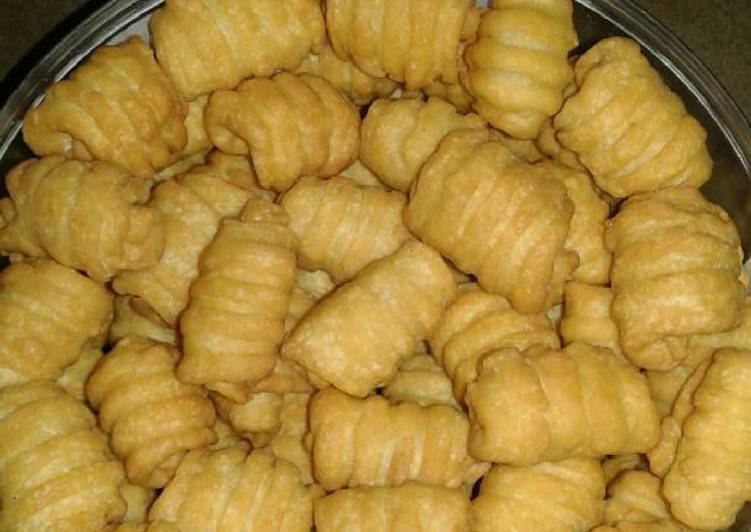 Resep Kue garpu keju Anti Gagal