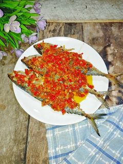 Foto resep Ikan Kembung Siram Cabe