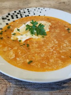 Tojásleves recept fotója