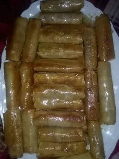 صورة لوصفة أصابع الجلاش بالمكسرات