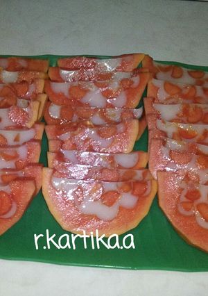 Foto resep 19. Puding Pepaya