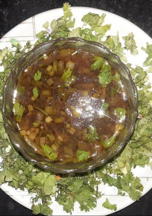 વેજ હોટ એન્ડ સોર સુપ(Veg hot and sour soup recipe in gujarati) રેસીપી મુખ્ય ફોટો