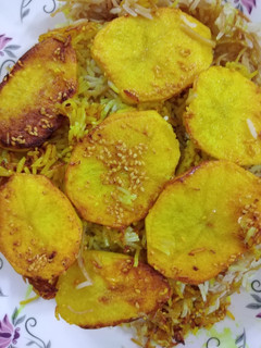 عکسی از دستور رشته پلو